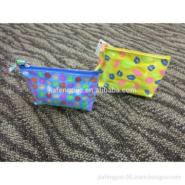 Waterproof canvas toilet bag with PVC layer and full printing